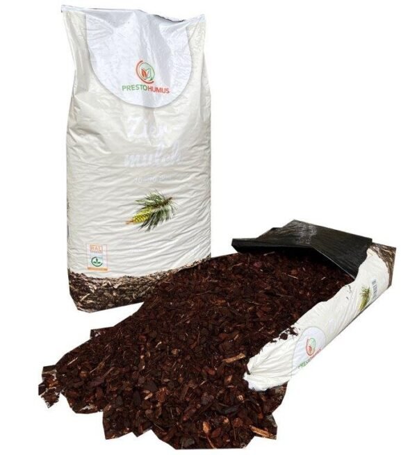 Kiefern-Ziermulch 10-20 mm, 60 L Sack – Bild 2